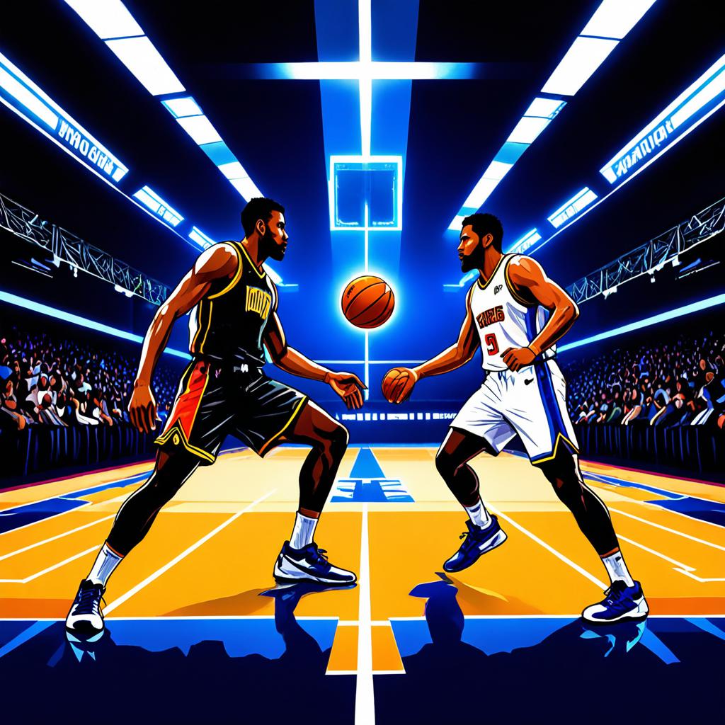 NBA2K16全明星三分球大赛，虚拟赛场上的神射手对决