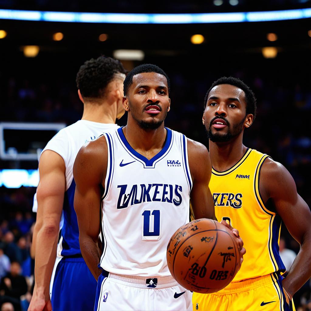 NBA焦点战，开拓者vs湖人006直播精彩回顾与分析
