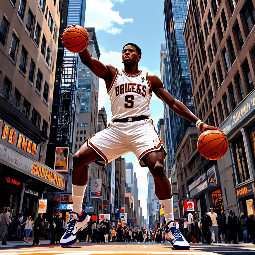 1998年NBA全明星赛，篮球传奇在纽约绽放  第1张