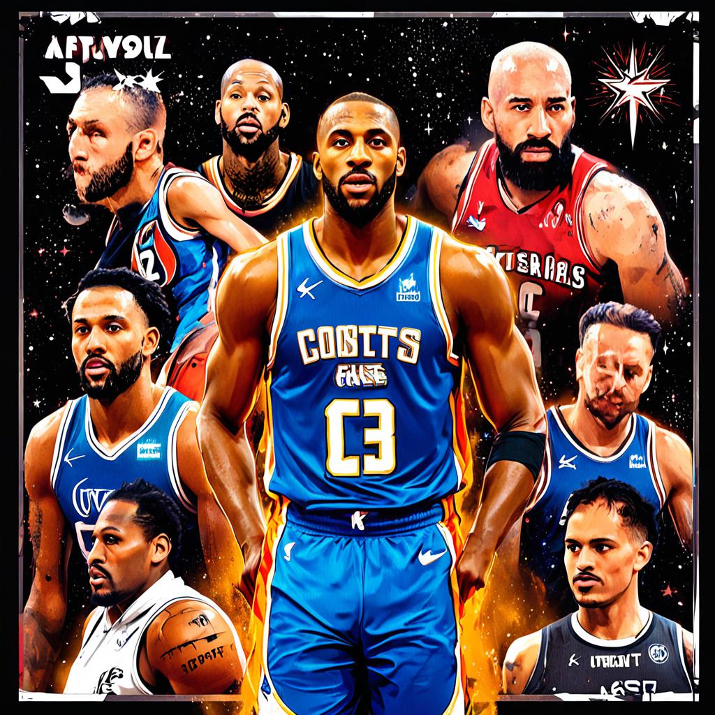 2014 NBA全明星首发阵容回顾，星光熠熠的篮球盛宴