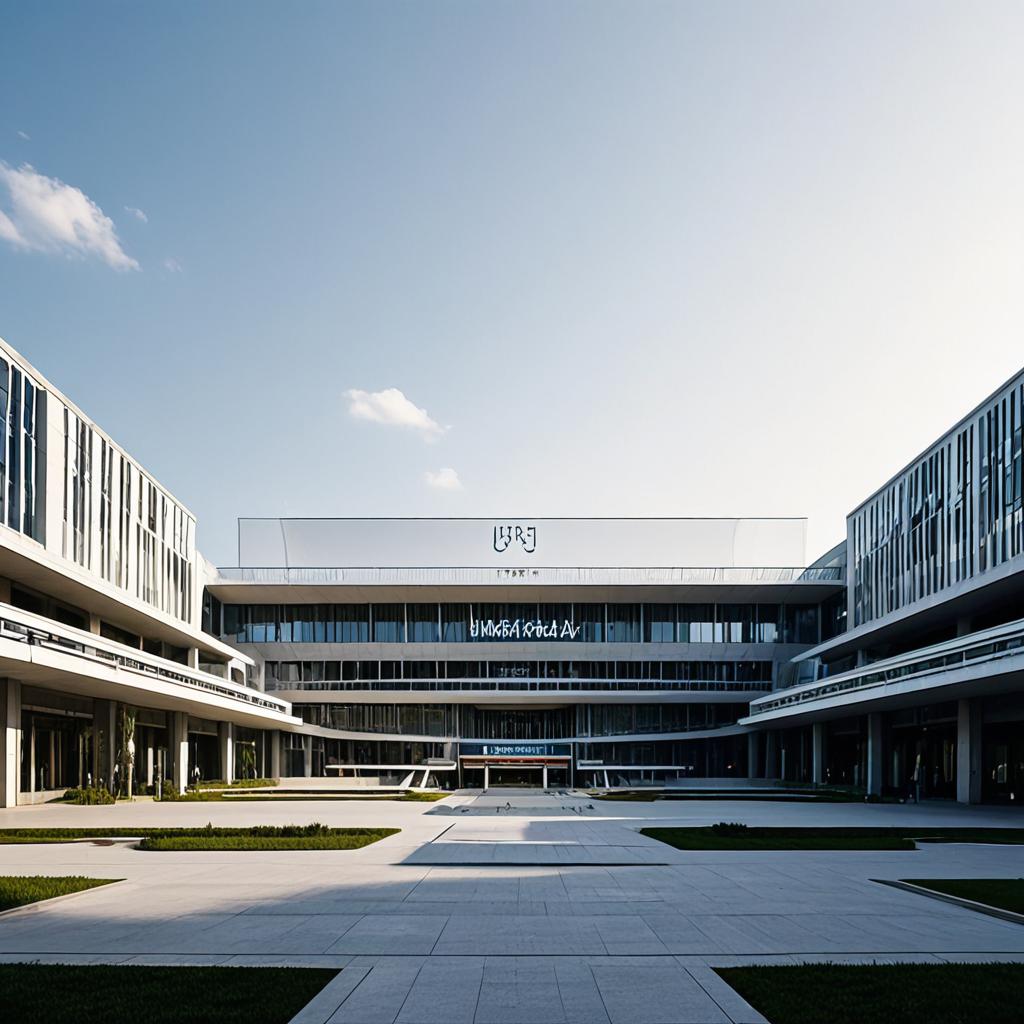 太原理工大学体育馆，现代建筑与功能美学的完美融合