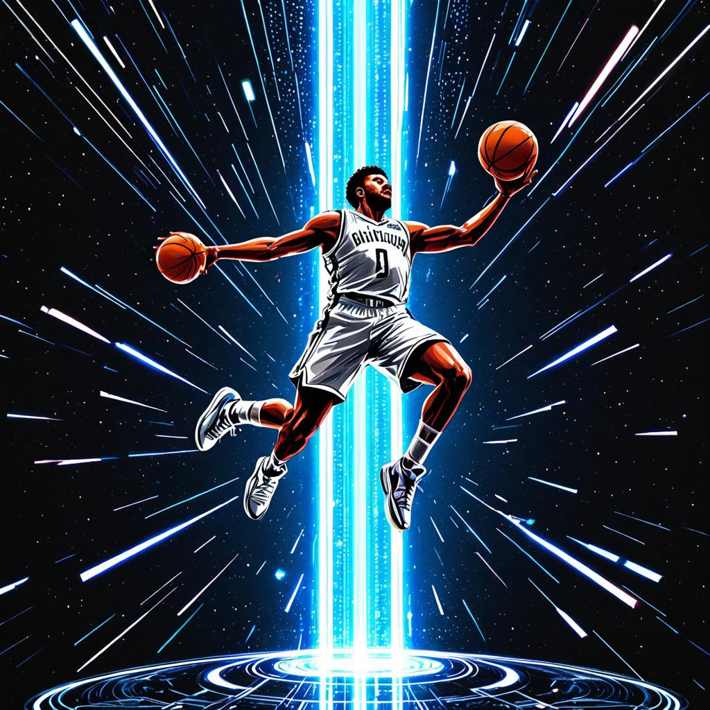 NBA最高的摸高纪录，篮球运动员的极限弹跳
