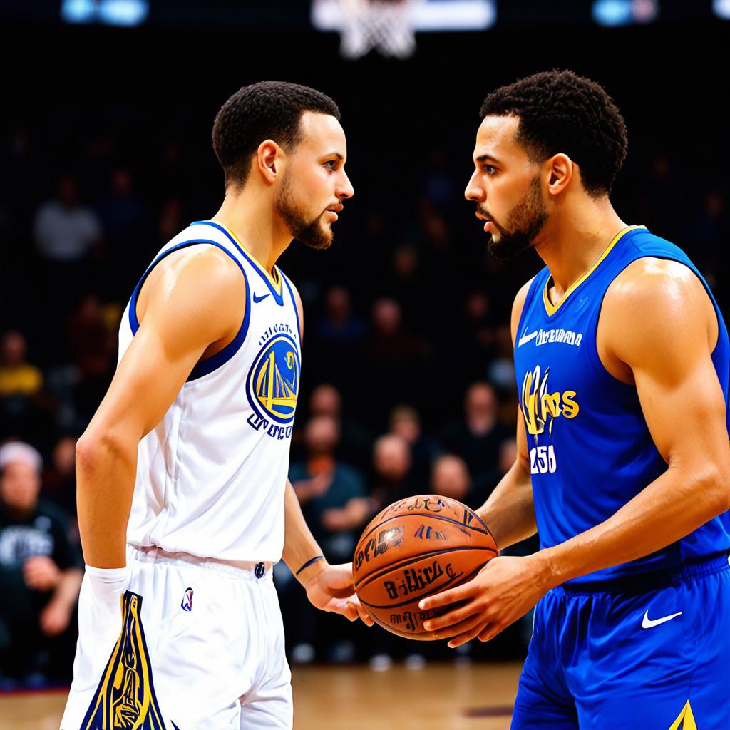 2015 NBA全明星三分球大赛，库里与汤普森的巅峰对决