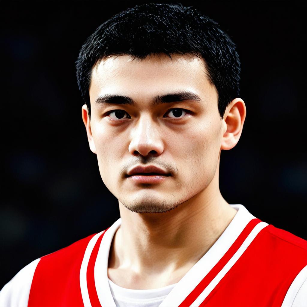姚明第一次全明星赛回放，中国巨星的NBA全明星首秀  第1张